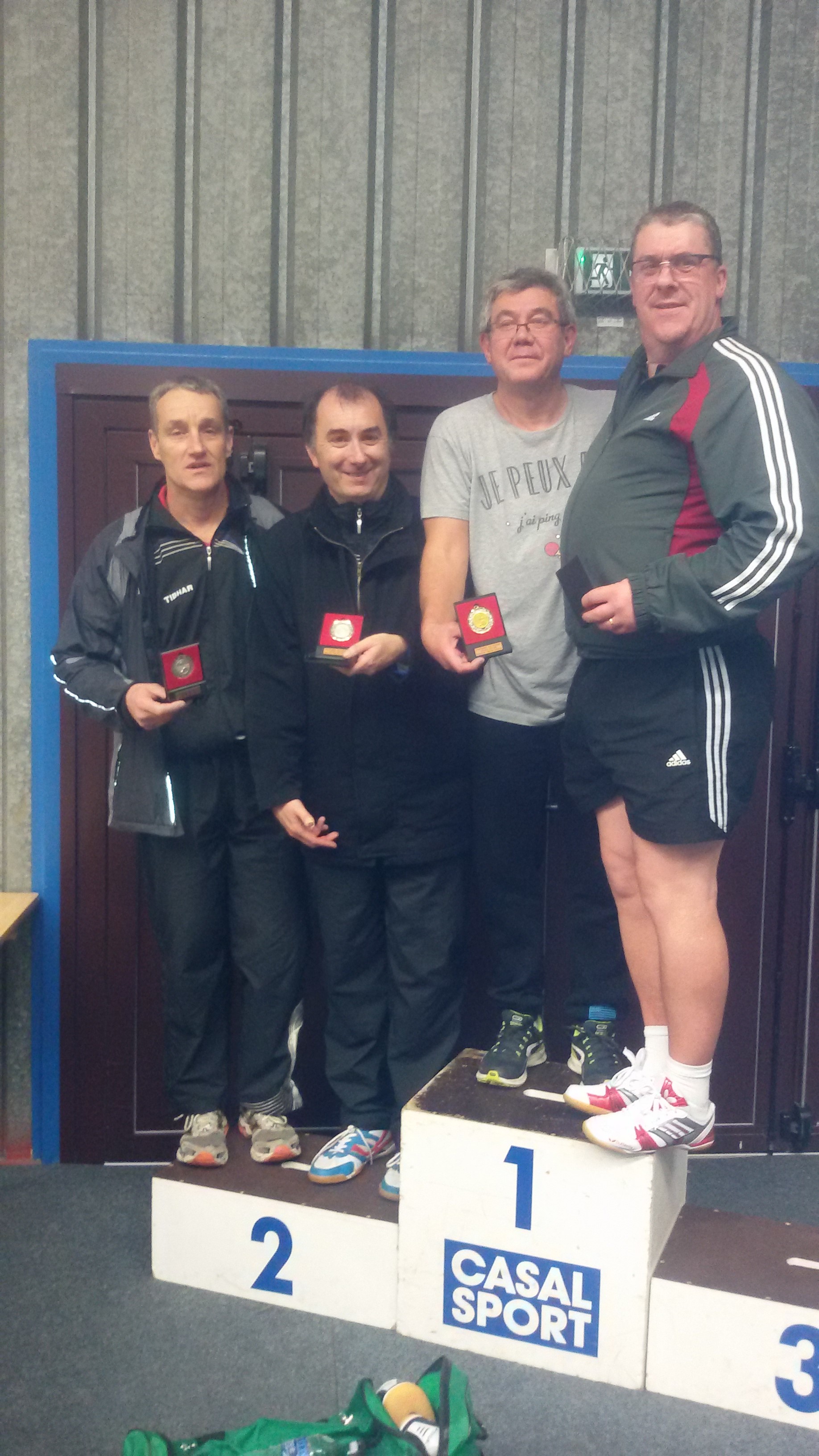 Podium Vétéran Double 2017